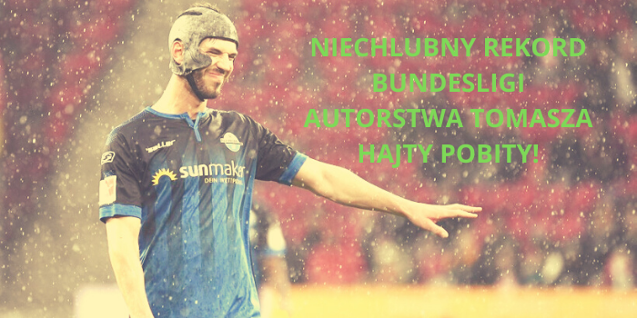 Rekord Bundesligi Tomasza Hajty pobity! Znalazł się większy brutal od Polaka